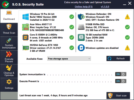 S.O.S Security Suite 1.3.6.0