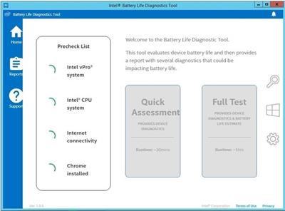 Intel Battery Life Diagnostic Tool 1.2