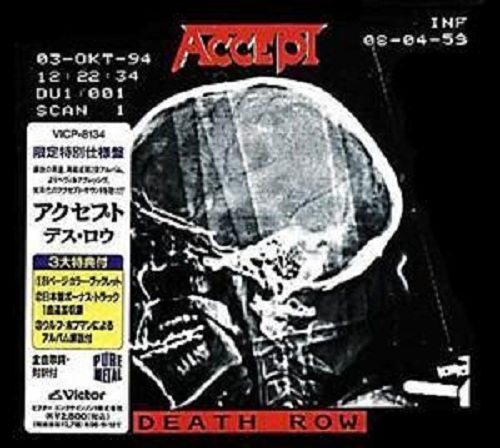 Accept - Death Row (Japanese Edition) 1994 (Lossless+Mp3)