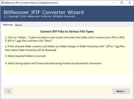 BitRecover JFIF Converter Wizard 3.5
