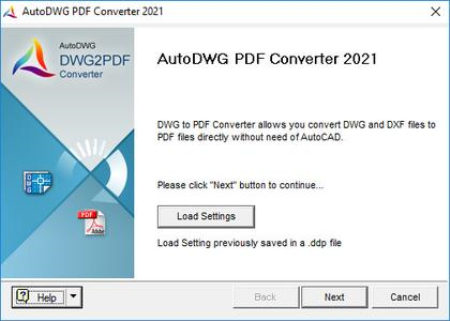 AutoDWG DWG to PDF Converter 2021 v5.70