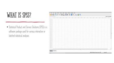 Learn SPSS Fast and  Effectively