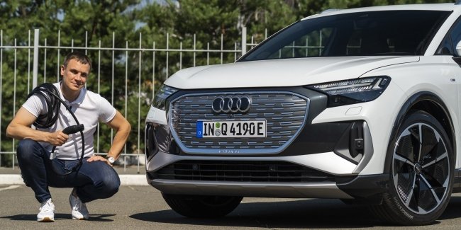По барабану: знакомимся с Audi Q4 e-tron в Украине