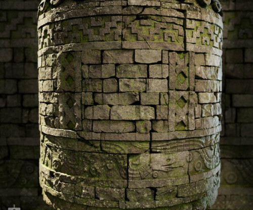 Experience Points - Ancient Wall in Substance Designer - Stan Brown
