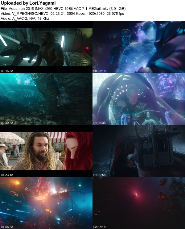 Aquaman (2018) BluRay IMAX x265 HEVC 10Bit AAC 7 1-MEGuil