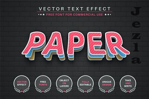 Color layer - editable text effect - 6259392