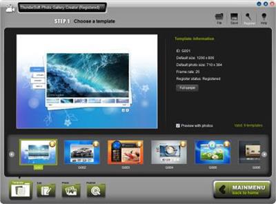ThunderSoft Photo Gallery Creator 3.4.0 Portable
