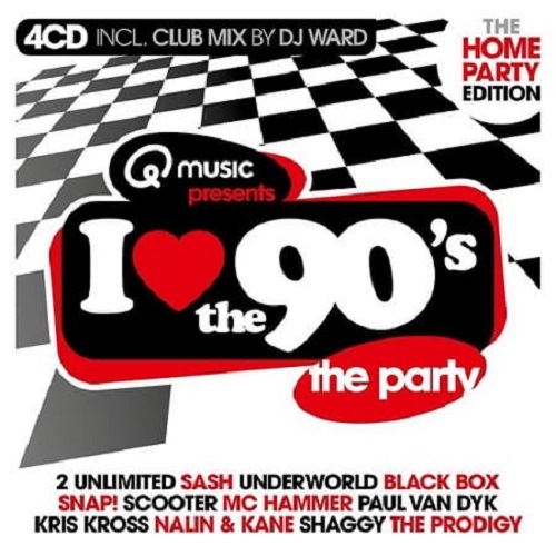 I Love The 90s: The Home Party Edition (4CD) (2021)