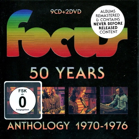 Focus - 50 Years: Anthology 1970-1976 (9CD Box Set) (2020)