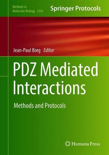PDZ Mediated Interactions: Methods and Protocols (EPUB)