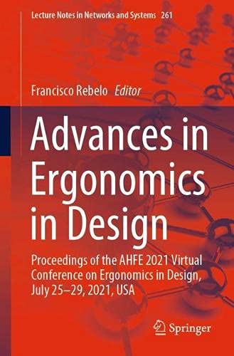 Advances in Ergonomics in Design: Proceedings of the AHFE 2021 Virtual Conference on Ergonomics in Design