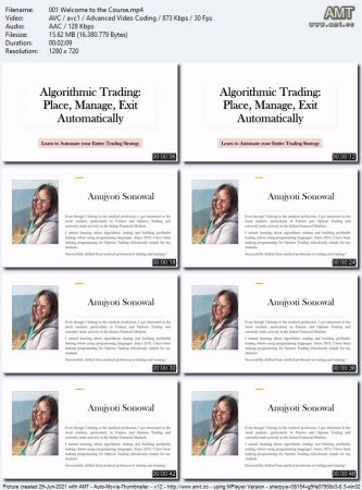 Algorithmic Trading: Place, Manage, Exit  Automatically