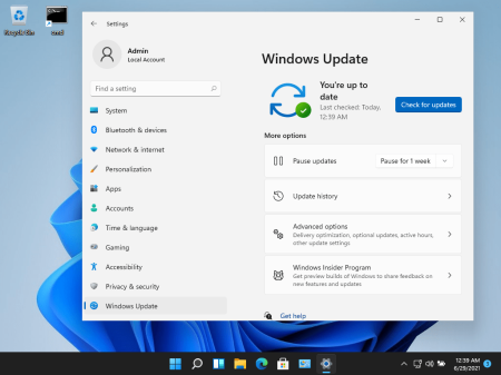 Windows 11 Pro Insider Preview Build 22000.51 x64 ​Untouched