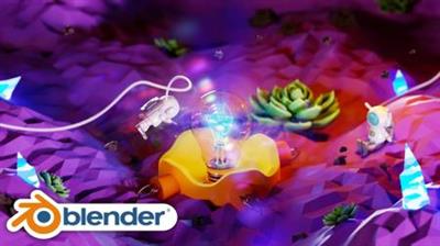 Create A Space Scene in Blender  3D