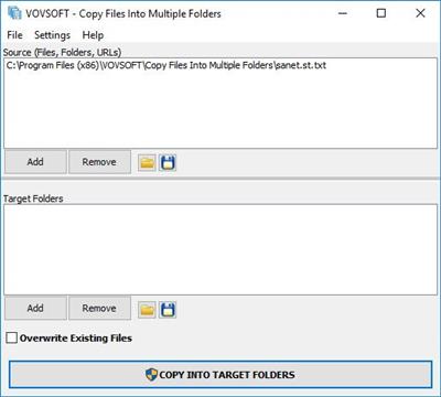 VovSoft Copy Files Into Multiple Folders 5.2  Multilingual