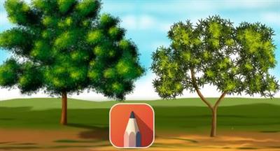 Learn and Create Tree Digital Paintings with Autodesk  Sketchbook