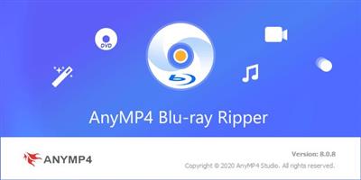 AnyMP4 Blu-ray Ripper 8.0.57 (x64) Multilingual
