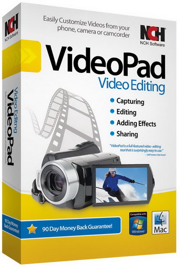 NCH VideoPad Video Editor Professional 10.54 Beta