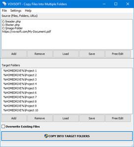 VovSoft Copy Files Into Multiple Folders 5.2 Multilingual + Portable