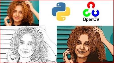 Skillshare - OpenCV Project - Image to Pencil Sketch and Cartoon Paint in Python
