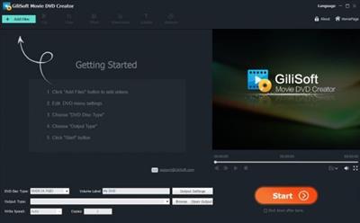 GiliSoft Movie DVD Creator 10.0.0