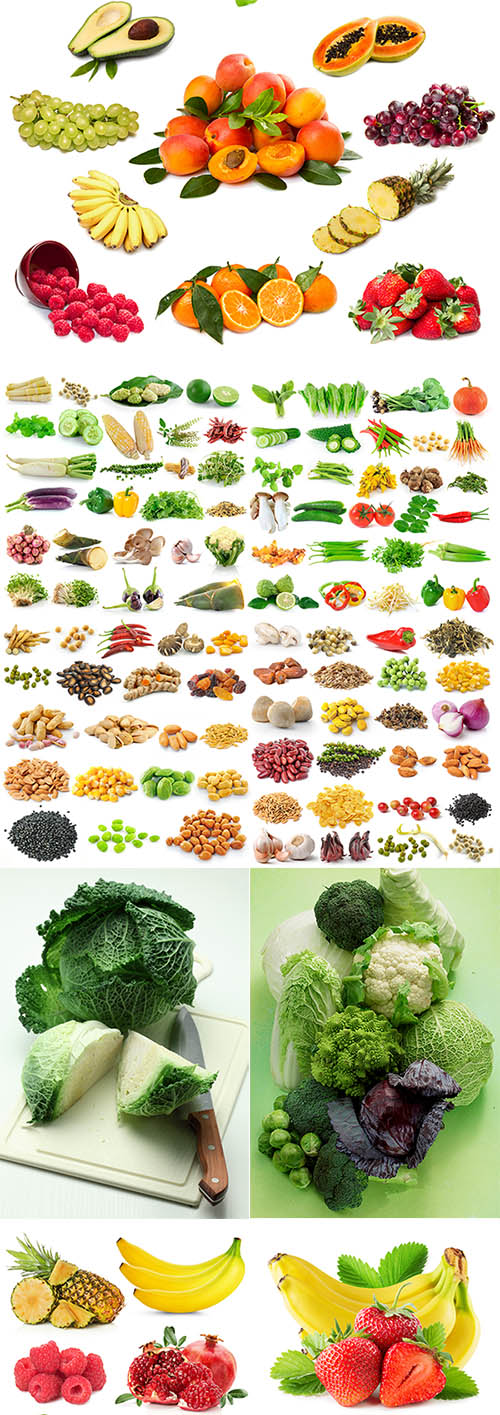 Shutterstock - Nuts, Fruits, Vegetables