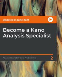 Become a Kano Analysis  Specialist