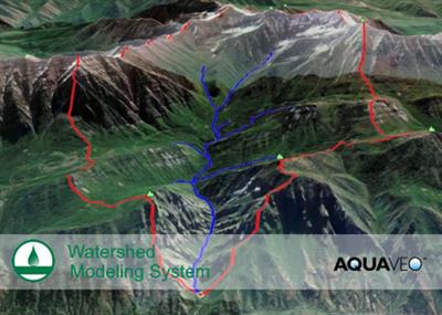 Aquaveo Watershed Modeling System (WMS) 11.0.8 with Tutorials