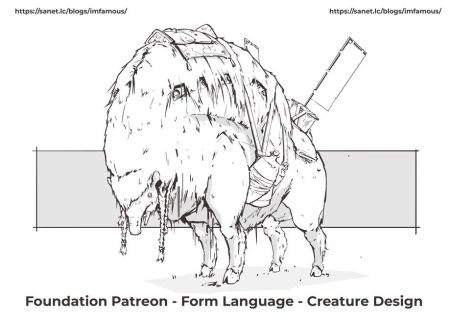 Gumroad - Foundation Patreon - Form Language Creature Design with Charles Lin