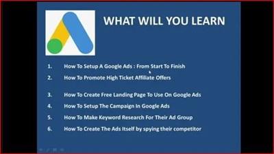 Skillshare - Complete Google Ads Training  Step By Step For Beginners