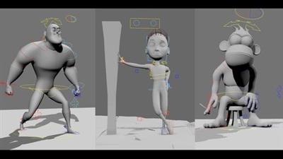 Rigging for characters in Maya made easy in only 60  minutes