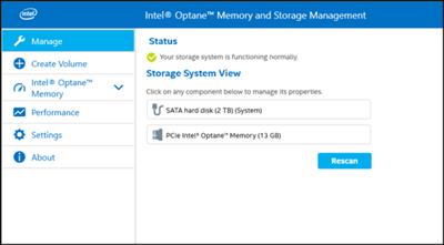 Intel Memory and Storage Tool 1.9