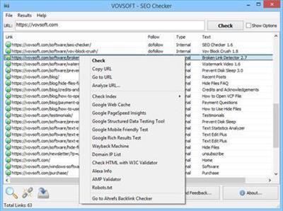 VovSoft SEO Checker 4.7 + Portable