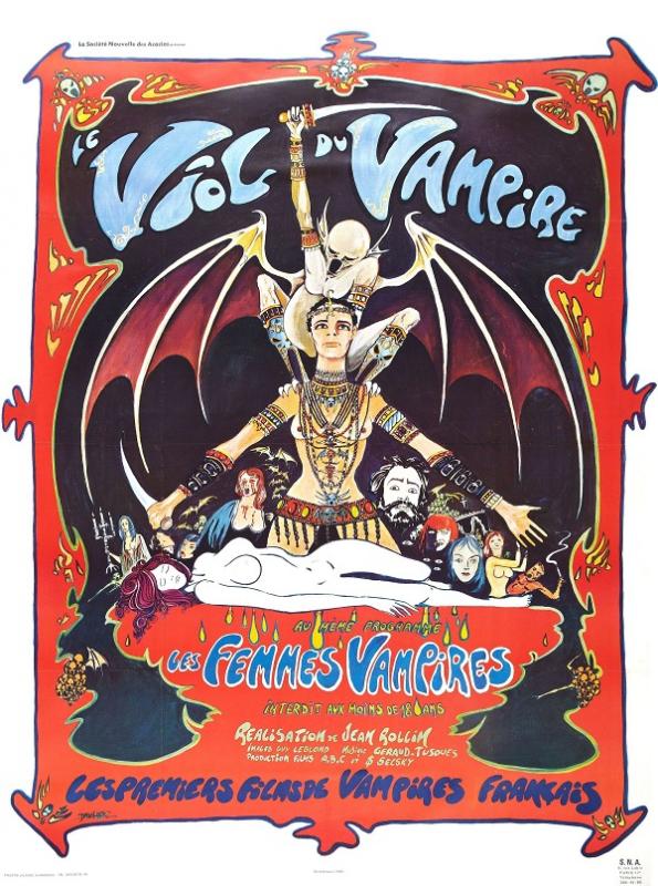 Le viol du vampire / Rape of the Vampire / Насилие вампира (Jean Rollin, Les Films ABC) [1968 г., Horror, BDRip, 720p]