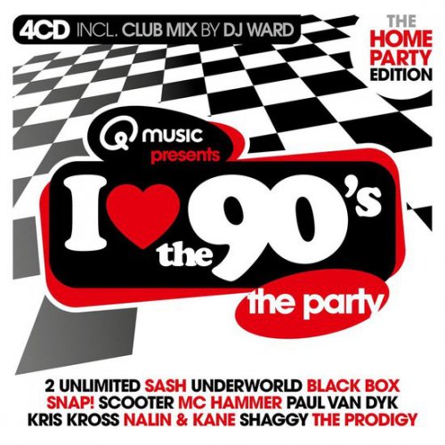 I Love The 90's - The Home Party Edition (4CD) (2021)