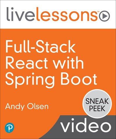 Full-Stack React with Spring Boot By Andy Olsen