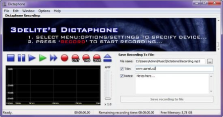 3delite Dictaphone 1.0.48.240
