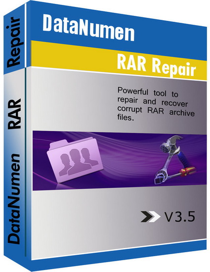 DataNumen RAR Repair 3.5 (ML/Rus)