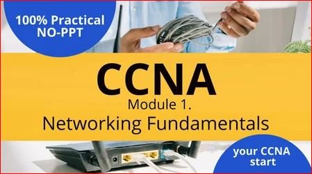 SkillShare - Your CCNA Start Module 1 Networking Fundamentals Practical Course with Live Lab Designs