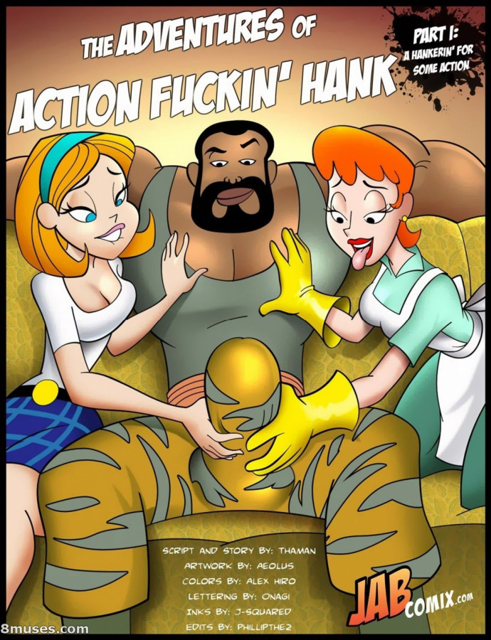 Jabcomix - The Adventures of Action Fuckin  Hank