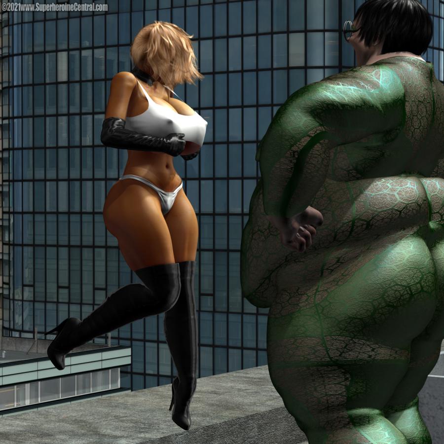 SuperHeroineCentral - Atomic Blonde in a Glutton for Torment 3