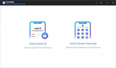 FoneGeek iPhone Passcode Unlocker v2.2.1.1