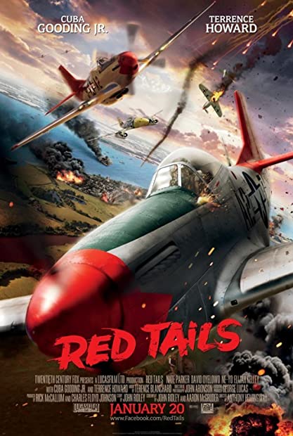 Red Tails (2012) War-mp4 coaster