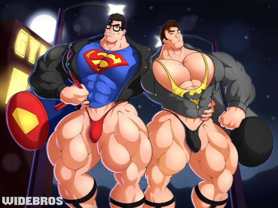 Widebros - Batman v Superman – Thongs of Justice
