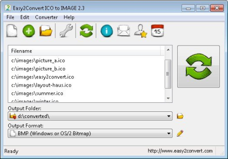 Easy2Convert ICO to IMAGE 2.4