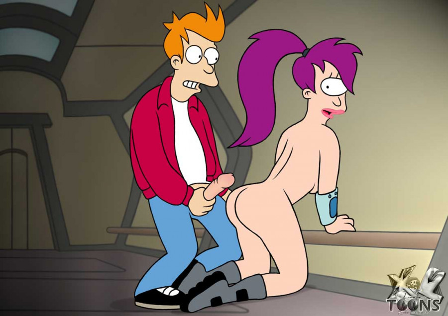 XL-Toons - Fry And Leela From Futurama Enjoying Future Sex