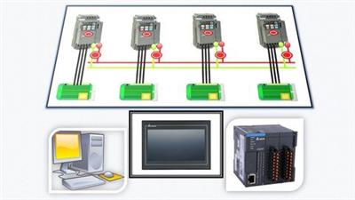 Udemy - VFD Real Applications With PLC - Modbus -HMI - Softwares