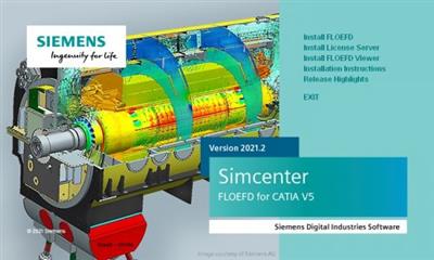 Siemens Simcenter FloEFD 2021.2.0 v5395 for CATIA V5 (x64)