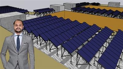 Udemy - Shadow Analysis of Solar Plant in Google Sketch Up (RCC)