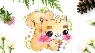 Skillshare - You Can Draw & Paint 10 Woodland Cuties!